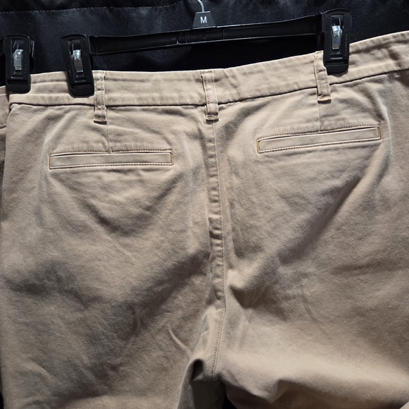 J. CREW Classic Preppy Ankle Cropped Stretch Khaki Chinos Work Pant SZ 12 - Picture 10 of 10